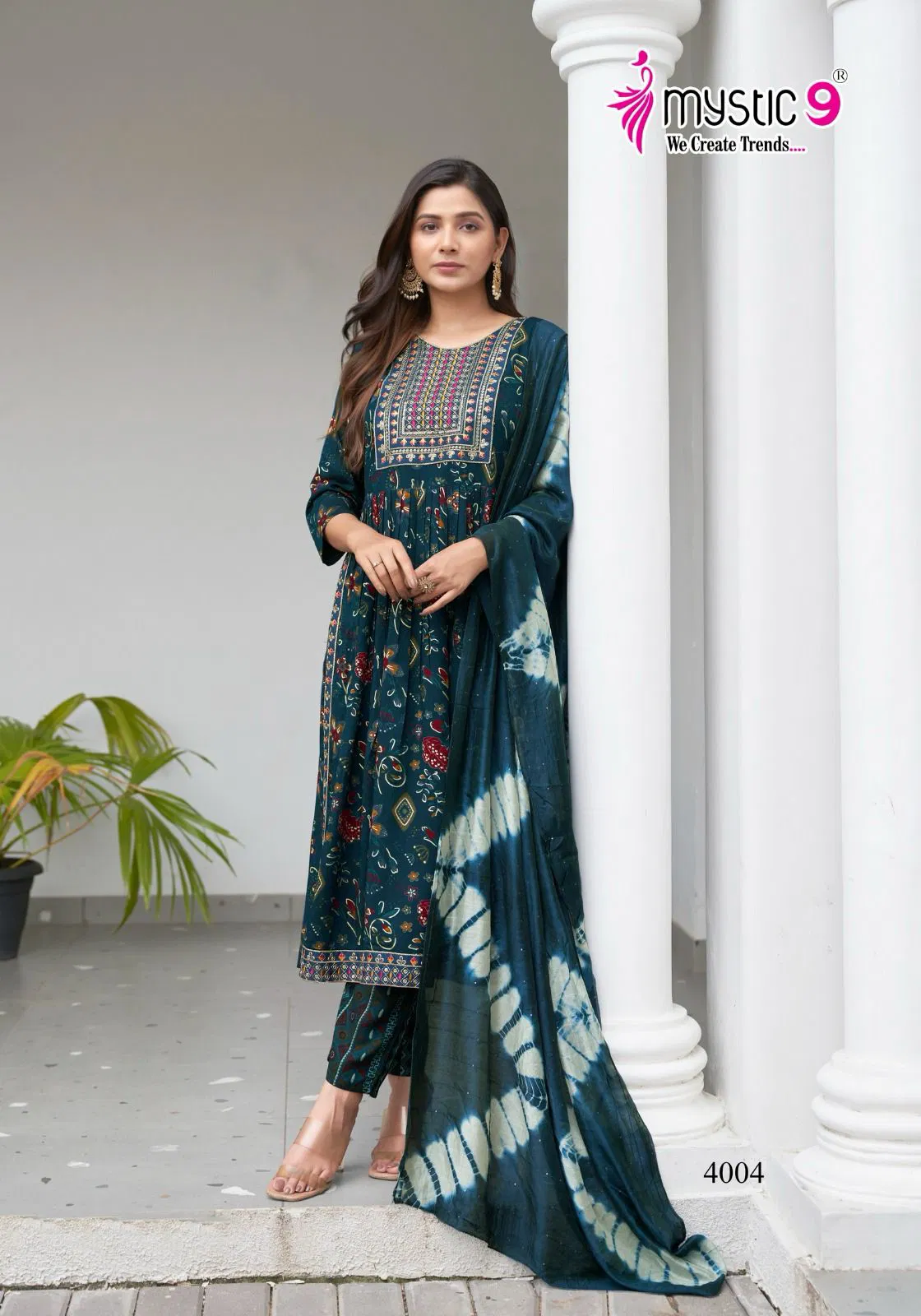 Black Beauty Vol 4 By Mystic 9 Rayon Printed Kurti With Bottom Dupatta Suppliers In India